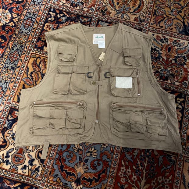 🌊90-00s ausable fishing vest
