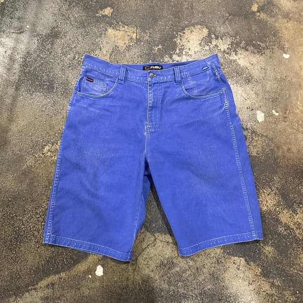 빈티지 90~00s FUBU 퍼플 쇼츠 