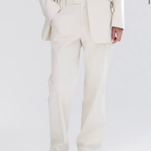 lfm cotton straight trousers 렉스핑거마르쉐