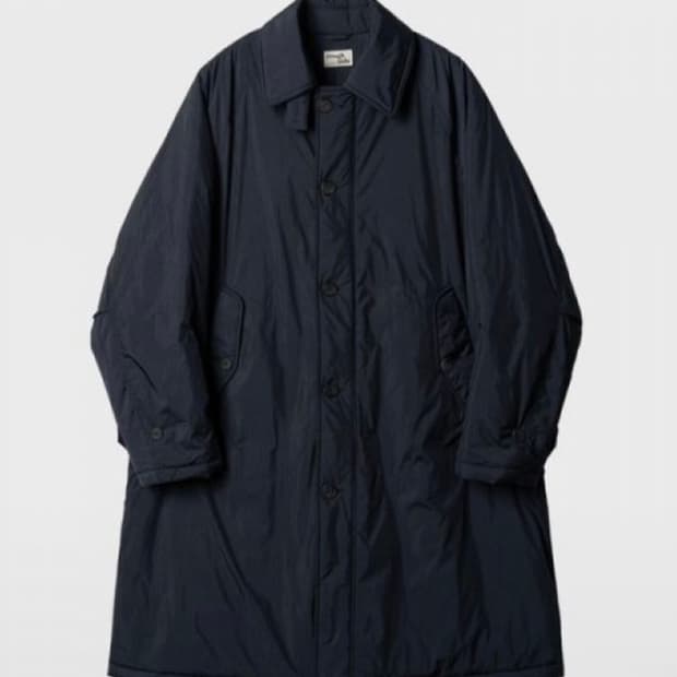 러프사이드(Rough side) 인슐레이션 코트 2 네이비