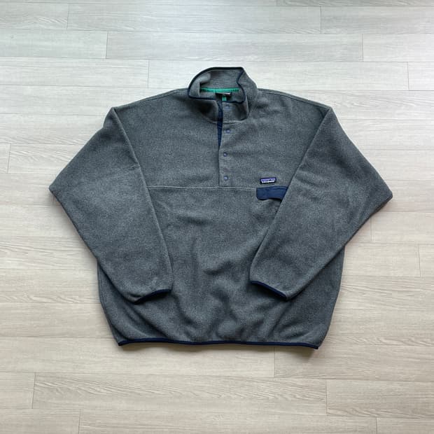 파타고니아 신칠라 니켈 네이비 그레이 플리스 patagonia