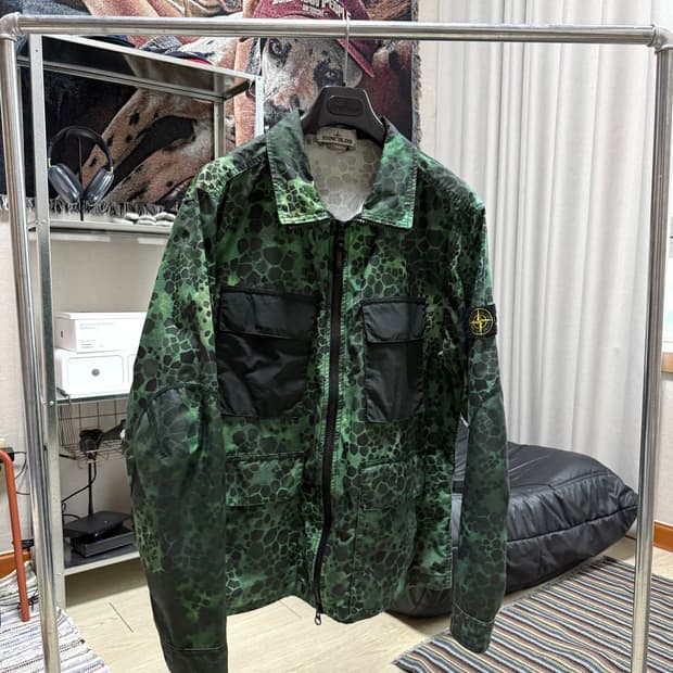스톤아일랜드 엘리게이터 카모 자켓