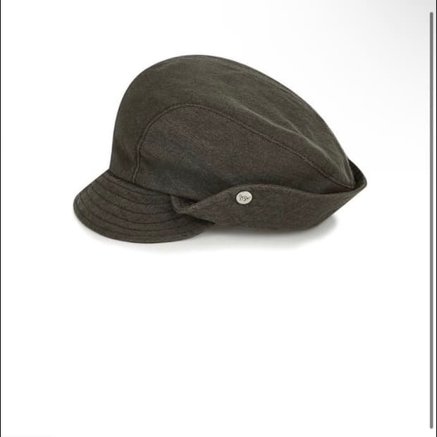open yy khaki beret bucket 카키 베렛버킷햇