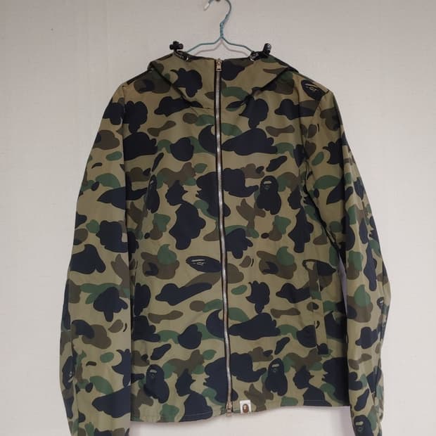 [OG M] 베이프 1ST 녹계 바람막이 자켓