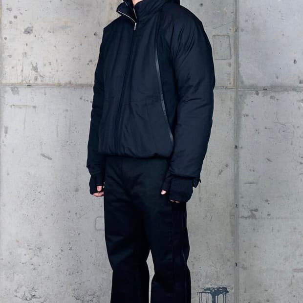 엑슬림 EP.4 다운자켓 블랙 / 3