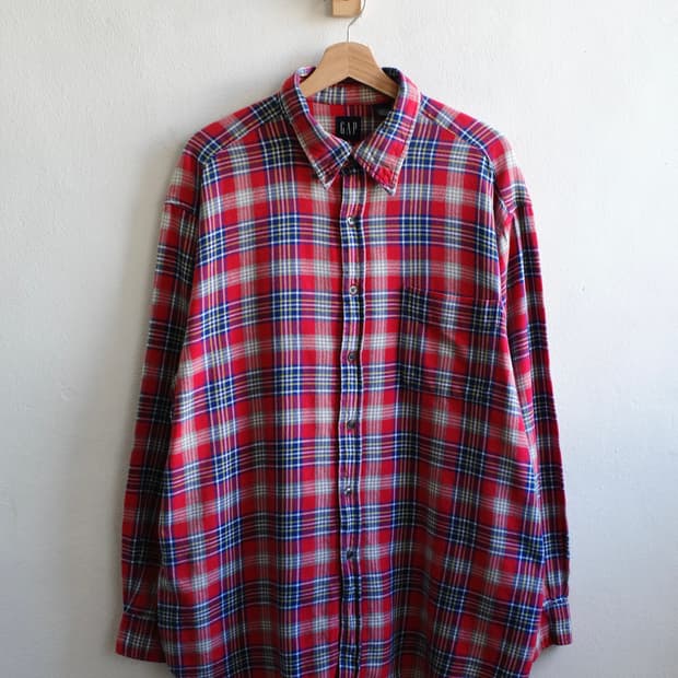 갭 플란넬 셔츠