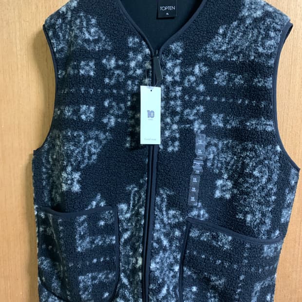 새상품 탑텐 쉘파 베스트 xl사이즈