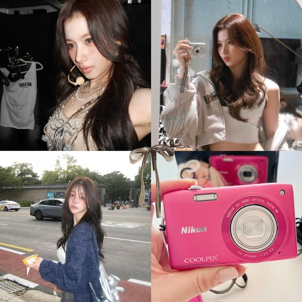 핫핑크 사쿠라 감성! 니콘 COOLPIX S3300 ✨ 소프트포커스 끝판