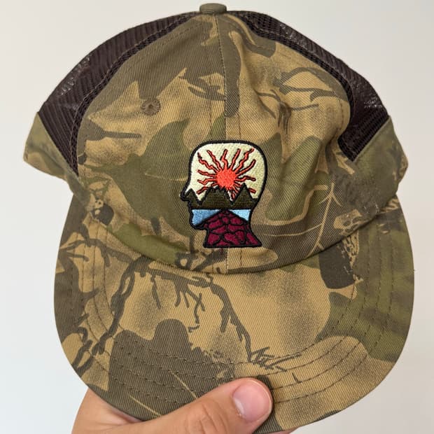 브레인데드 카모 메쉬캡