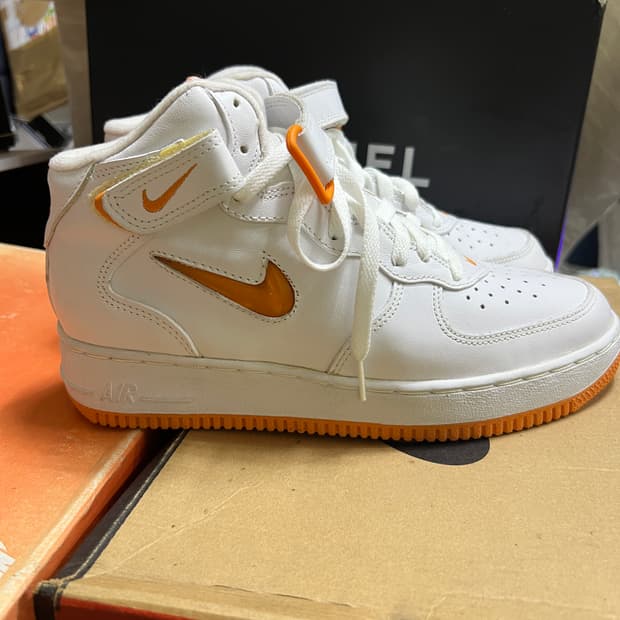 나이키 에어포스1 오렌지 주얼리 96년