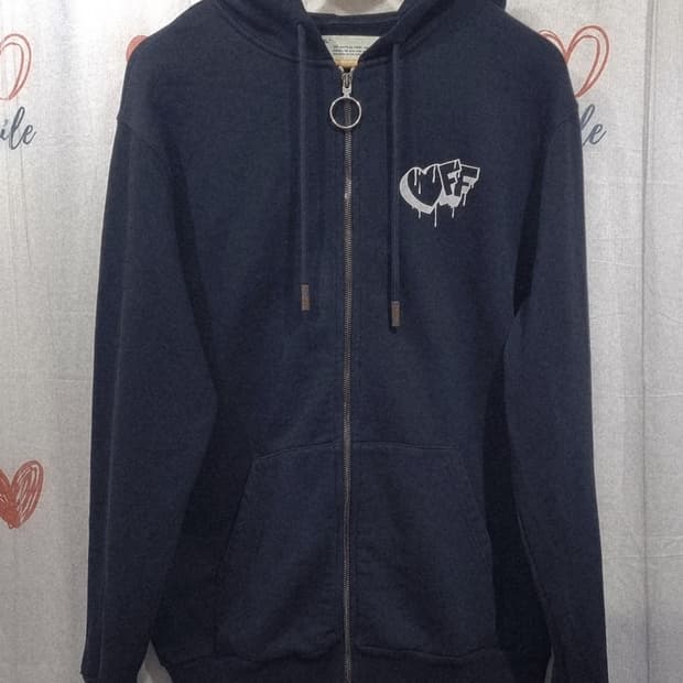 정품) 우영미 오버핏 마커스 후드집업 