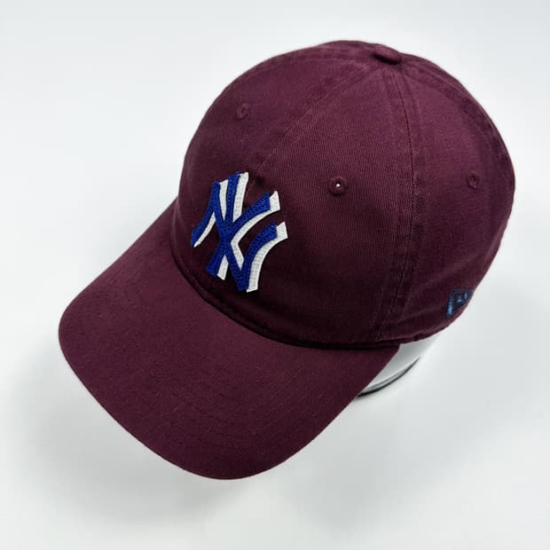 뉴에라 MLB 뉴욕양키스 버건디 볼캡