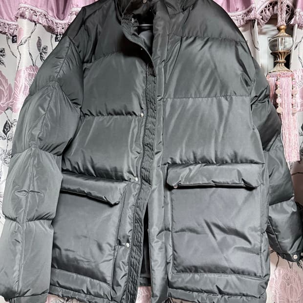 스테디에브리웨어 구스다운블랙3사이즈