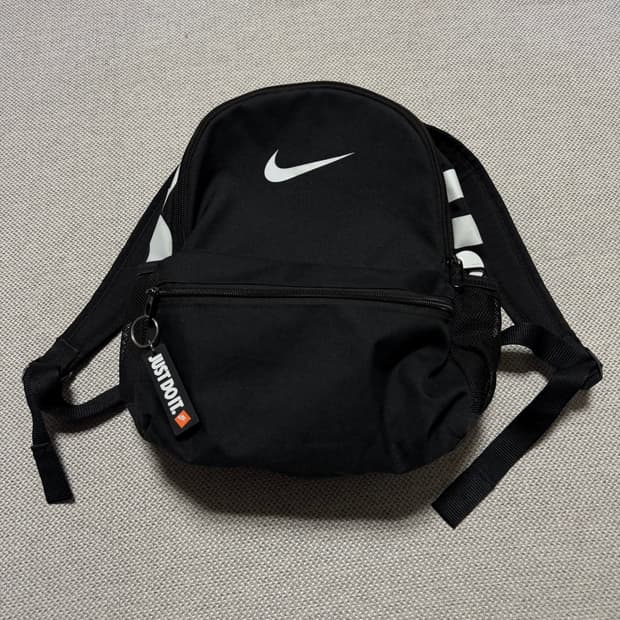 나이키 JUST DO IT 블랙 미니 백팩