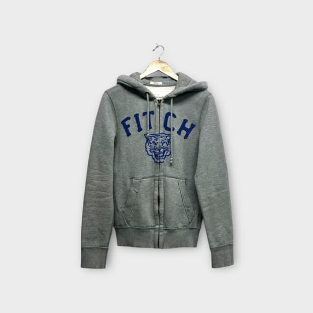  아베크롬비 Abercrombie 타이거 후드집업 S