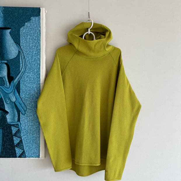 Goldwin 골드윈 와플 라이트 롱 슬리브 후디 4