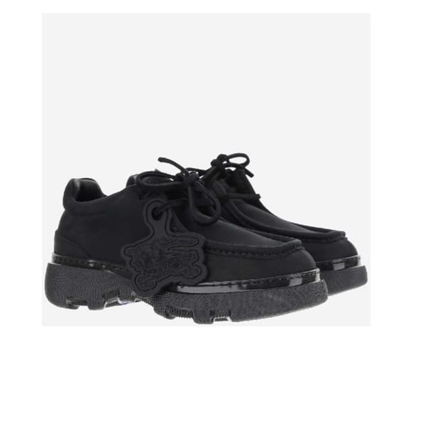 270 42 새제품) 버버리 크리퍼 스웨이드 누벅 더비 슈즈 구두 남자