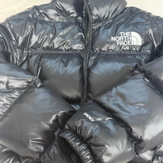 노스페이스 눕시 크롭 여성 패딩 (700자수)