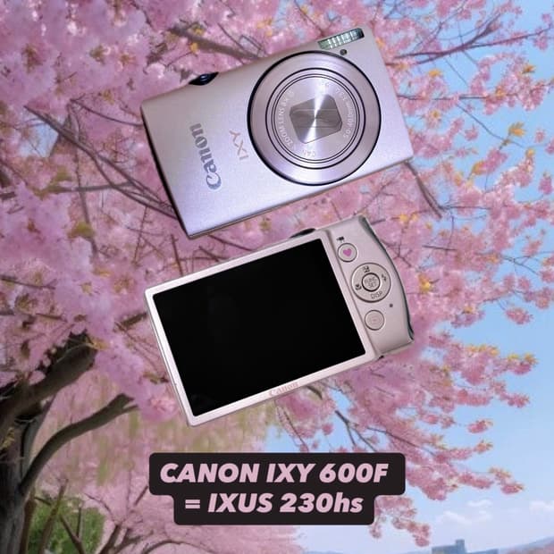 🩷하트버튼 캐논 익서스 익시 IXY 600F 디지털카메라