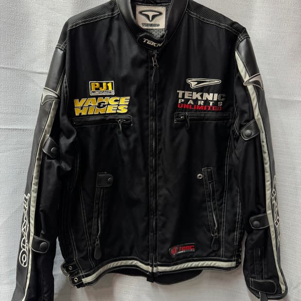 TEKNIC 90년대 빈티지 무드 레이싱 에디션 자켓 L~XL