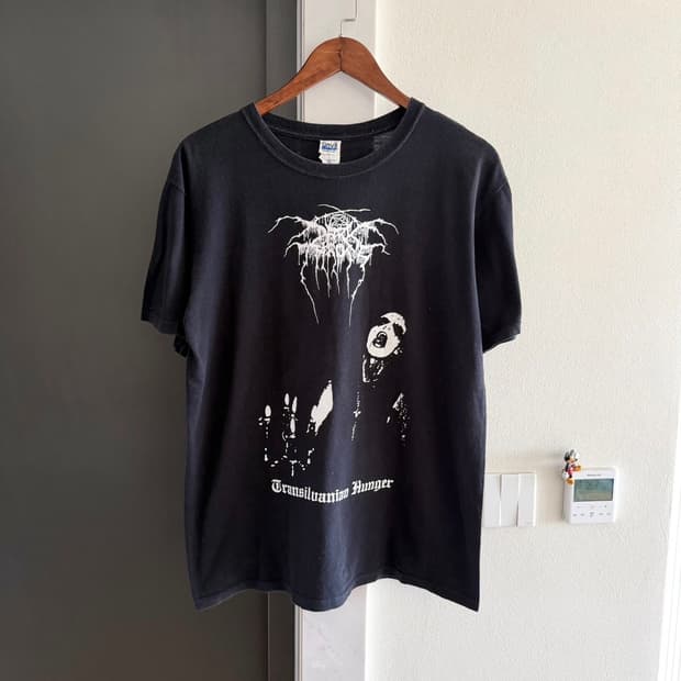 빈티지 00s Darkthrone 티셔츠