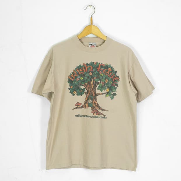90s 헤비코튼 Oneita T-shirt