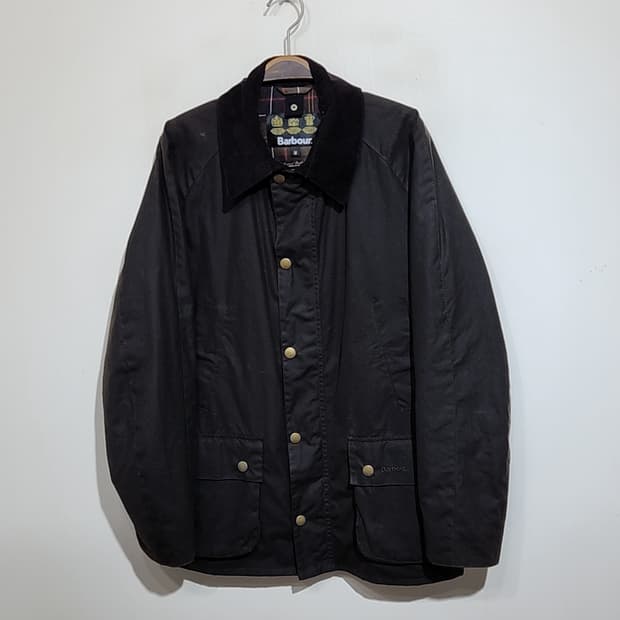 (L) 바버 애쉬비 왁스자켓 브라운 왁싱점퍼 