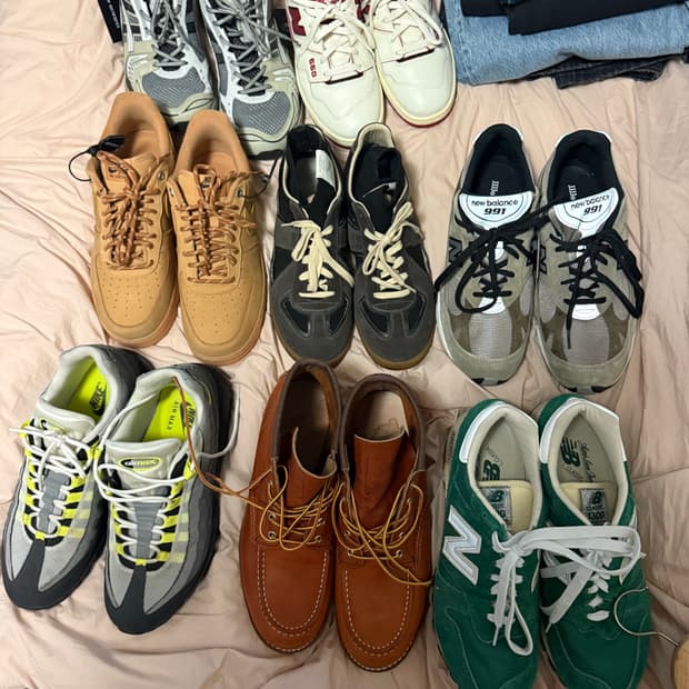 신발 정리 헙니다 285 ~ 290