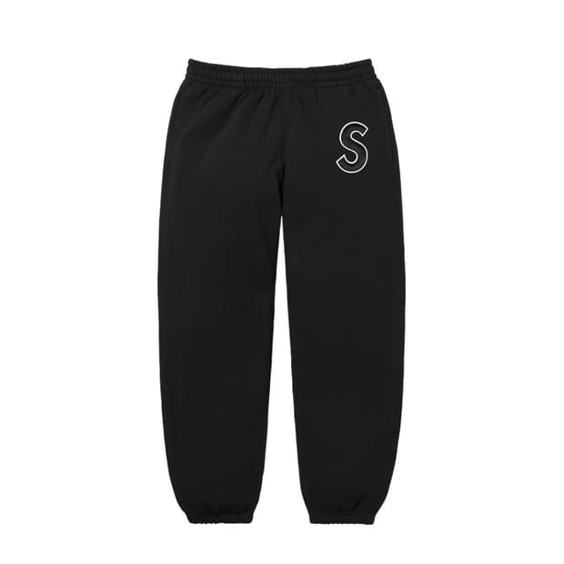 (S) 슈프림 S로고 스웻팬츠-25ss