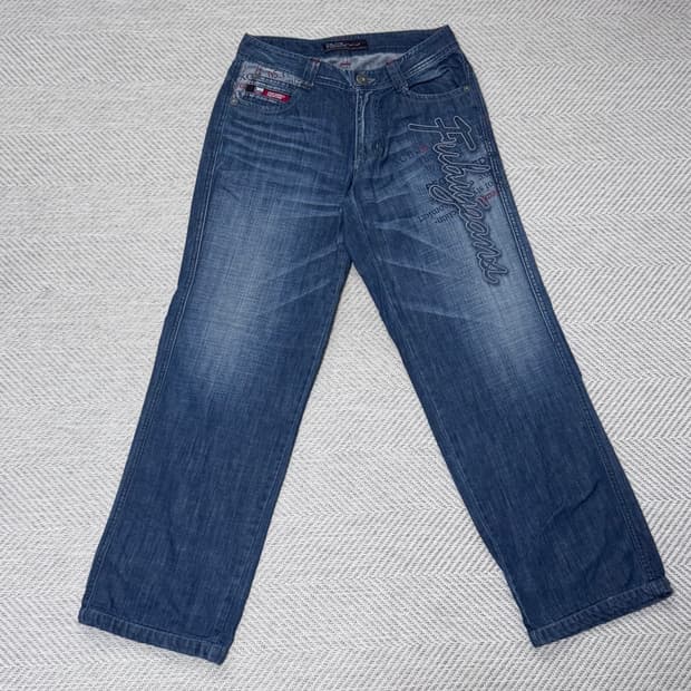 (72-88) FUBU 데님 팬츠