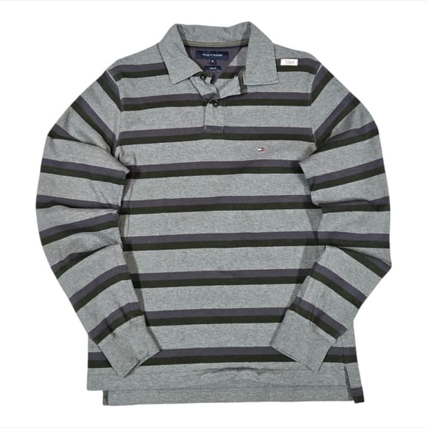 (바배) 타미 힐피거 스프라이트 카라 롱슬리브