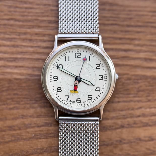 세이코 알바 미키마우스 시계