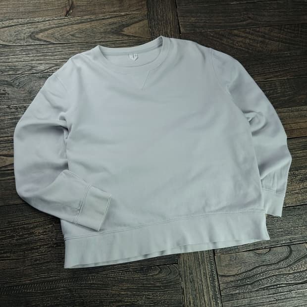 [아르켓] 오버핏 미니멀 맨투맨 M18428