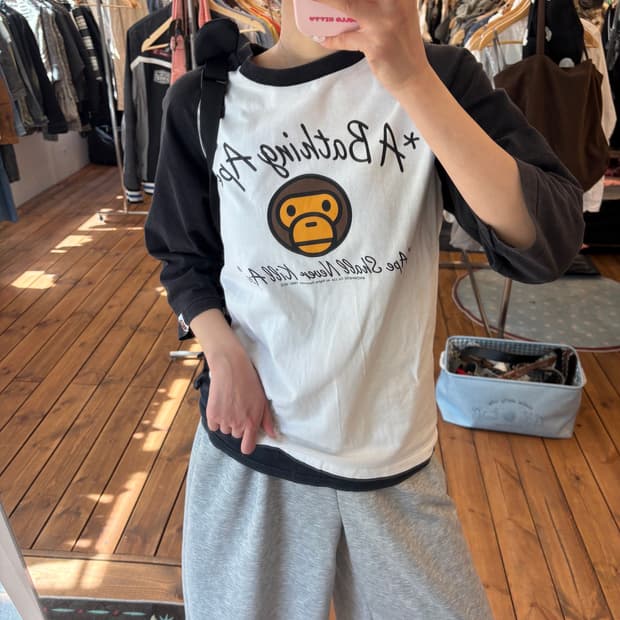 베이프 마일로 나그랑 티셔츠