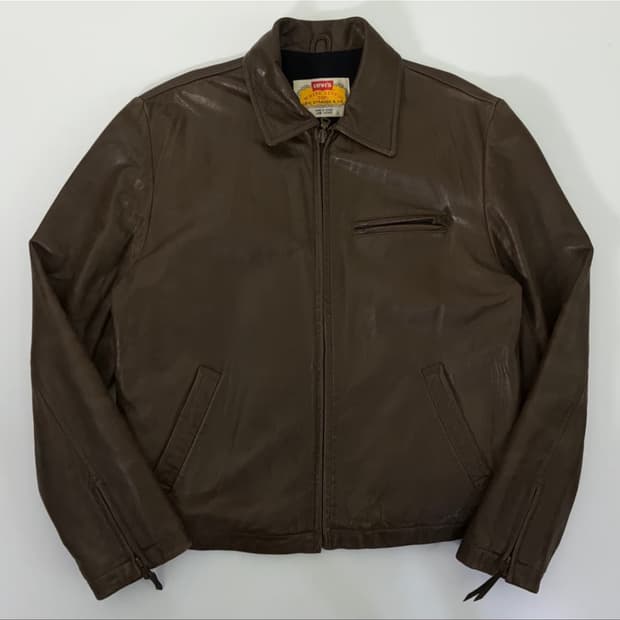 리바이스 램스킨 레더 자켓