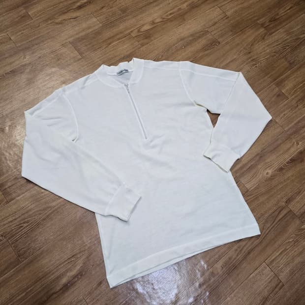 이세이미야케 맨 져지 헨리넥 L