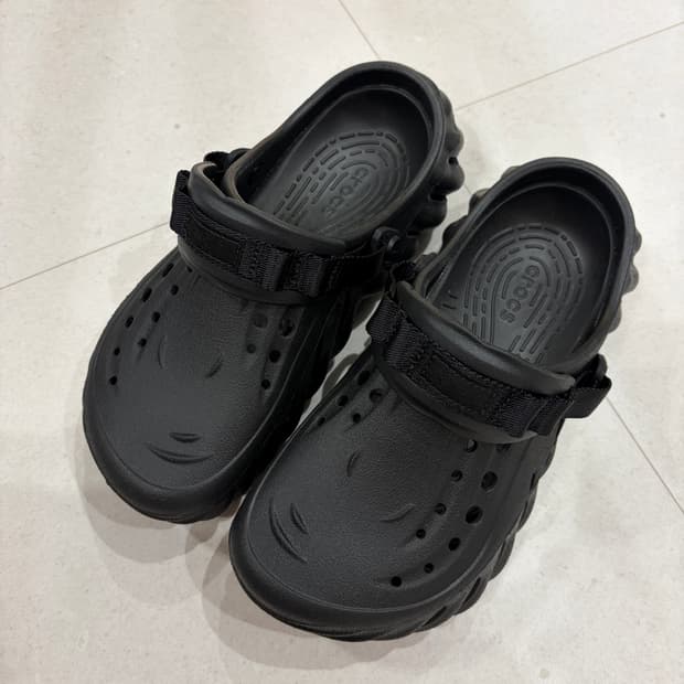크록스 에코 클로그 블랙
