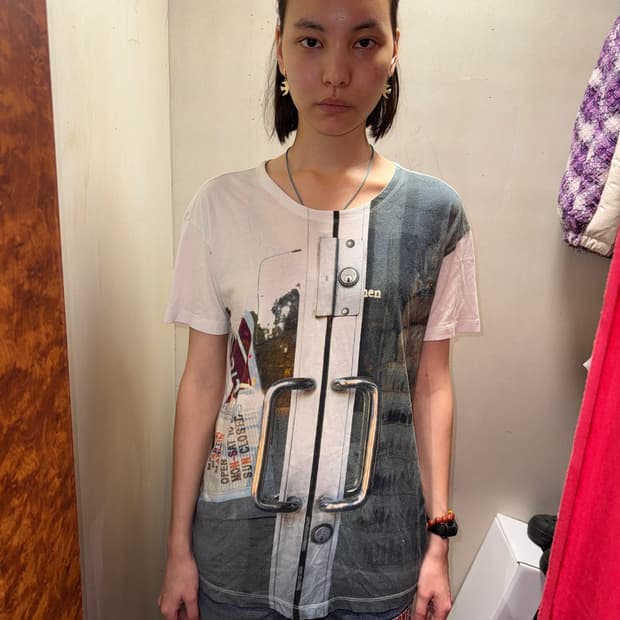 [Maison Margiela]MM6 트롱프뢰유 도어 그래픽 티셔츠