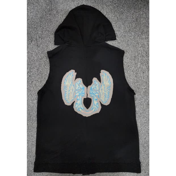 리바이스 레드탭 빈티지 후드집업 베스트 조끼 L