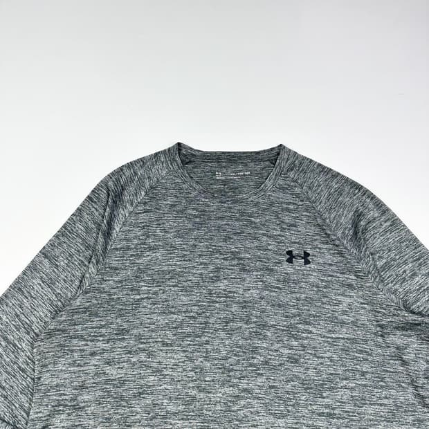 언더아머 트레이닝 차콜 기능성 긴팔티 (XXL)