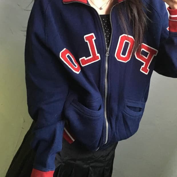 폴로 신형 아치로고 후드집업