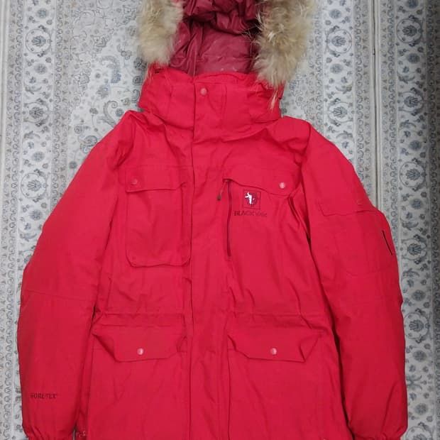 블랙야크 고어텍스 패딩 100 (후드분리됨)