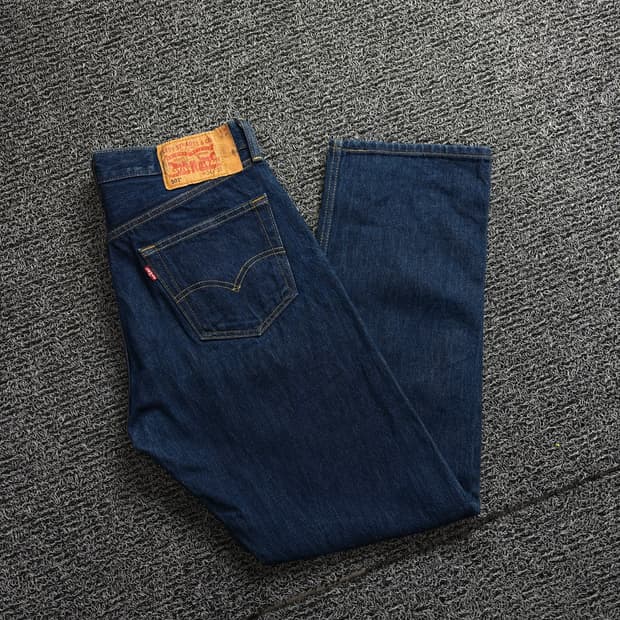 리바이스 501 레귤러핏 인디고 데님 팬츠 1513