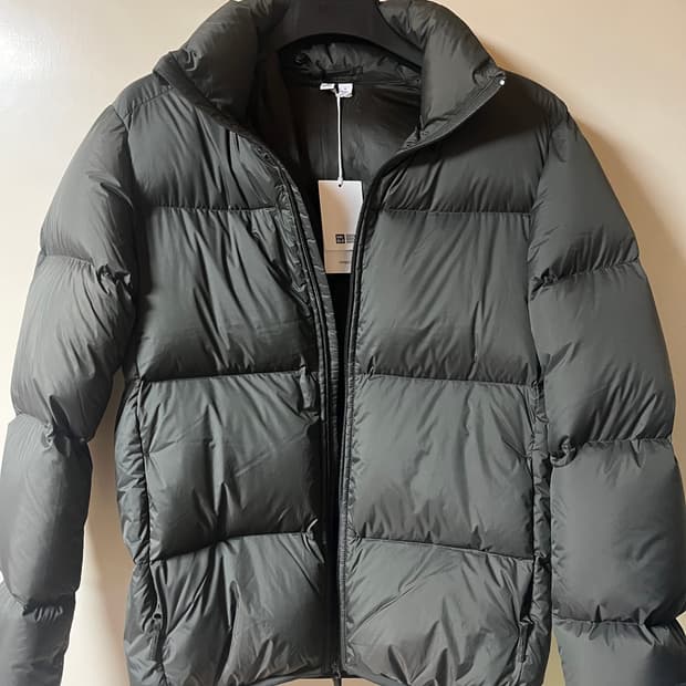 유니클로U 라이트다운패딩 M / 봉패딩 봉태규 패딩