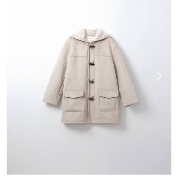 아카이브제이투유 더블 퍼 무스탕 새상품