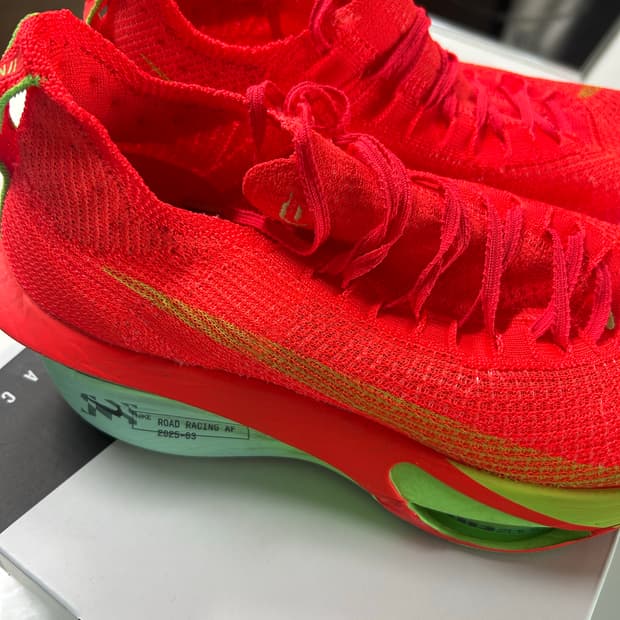 나이키 에어 줌 알파플라이 넥스트% 3 브라이트 크림슨 라임 블라스트