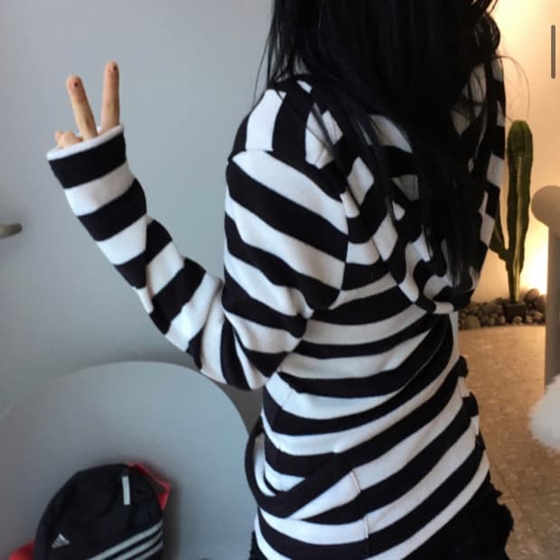 색상교환/구매) 나의나인 rib hood nt (nnn) easeas