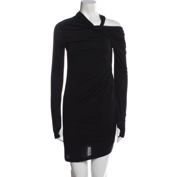 헬무트랭 Asymmetrical mini dress