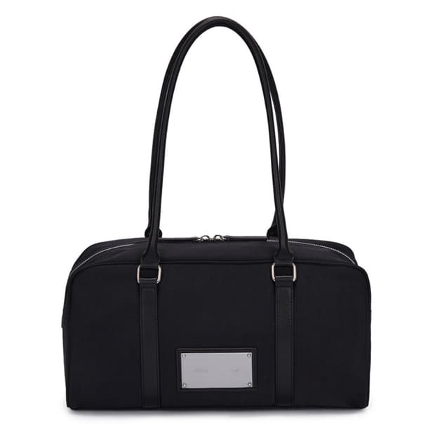 마뗑킴 SPORTY TOTE BAG IN BLACK