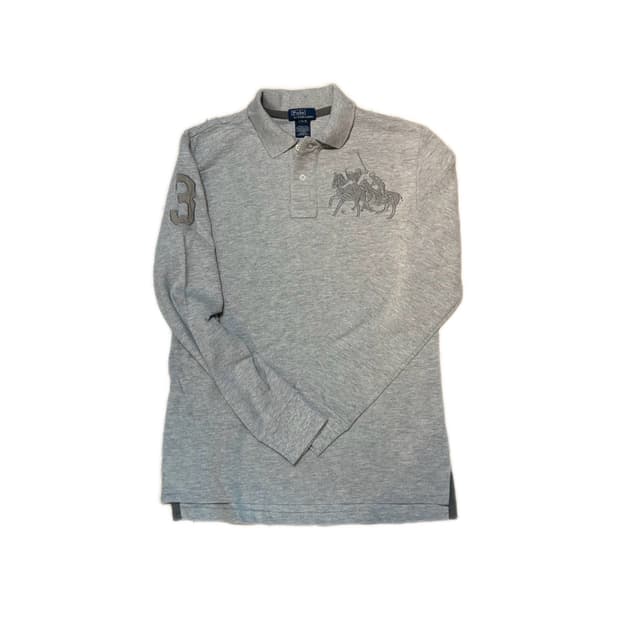 🩶폴로 랄프로렌 빅포니 그레이 긴팔 카라티🩶